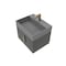 Castello Usa Amazon 24-inch Black Vanity Set with Gray Top and Gold Handles CB-MC-24BLK-GLD-2056-GR - alternate 1